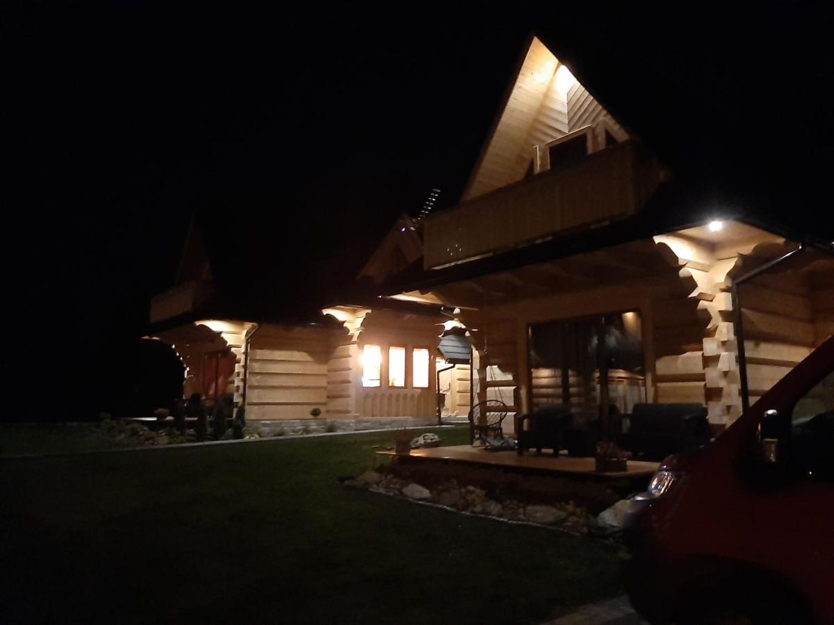 Domki Malcykowka W Zebie Z Jacuzzi Zab Exterior foto